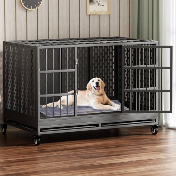 Folding Metal Dog Crate Giant